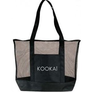 Deluxe Zippered Double Mesh Tote Bag
