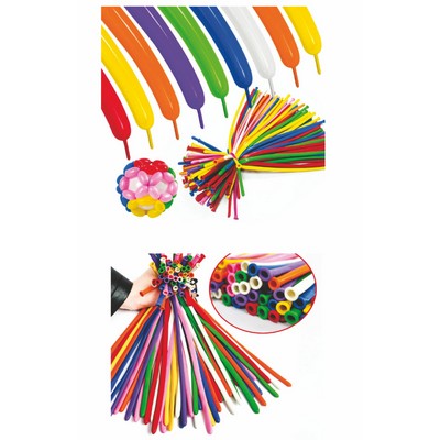 2'60S Animal twist latex balloons