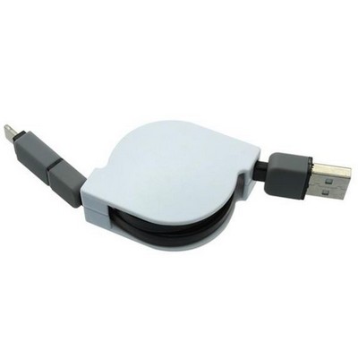 USA Decorated Ascot USB Charging Cable