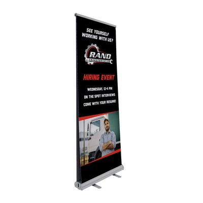 31.5" Dual Retractor Kit (No-Curl Opaque Media)