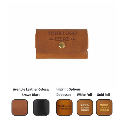 Leather Business Card Holder