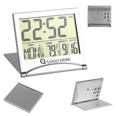 Slim Folding Multifunction Digital Alarm Clock