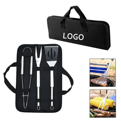 Sturdy 3-in-1 Outdoor Cooking Set