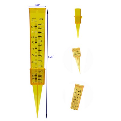 Rain Gauge and Sprinkler Gauge
