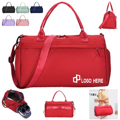 Large Travel Bag W/ Front Zipper Pocket