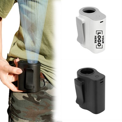 Mini Portable Waist Clip Fan Handheld Personal Cooling Fan