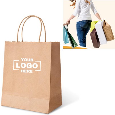 Brown Kraft Paper Bags With Handles