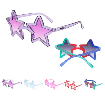 Retro Star Frame Novelty Shades