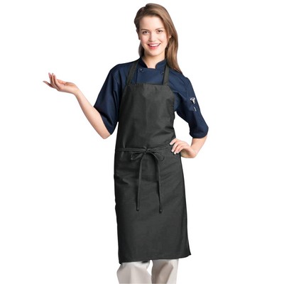 Black Long Bib Apron
