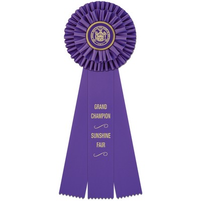 12" Kerry Award Ribbon Rosette
