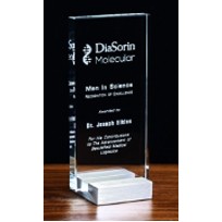 6" Starfire Tower Award On Base