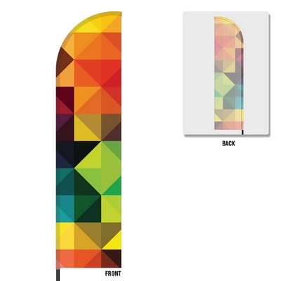17' Flex Banner™ Flag Only, Single-Sided Feather Flag