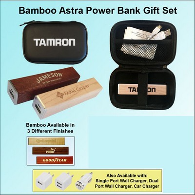Bamboo Astra Power Bank in Zipper Wallet 2800 mAh No Extra Tariff
