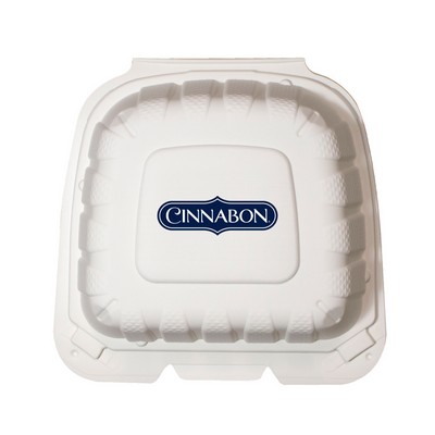 Eco-Friendly Takeout Container (6"x6")