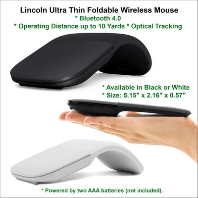 Lincoln Ultra Thin Optical Mouse No Extra Tariff