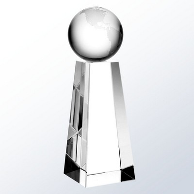 Top Of The World Globe Award- Medium