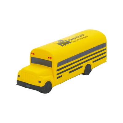 PU Foam School Bus Stress Toy