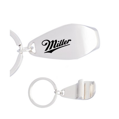 Union Printed - Surf Metal Keychains with Bottle Opener with 1-Color