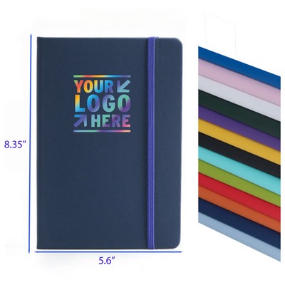 Hardcover Journal Notebook with Pen
