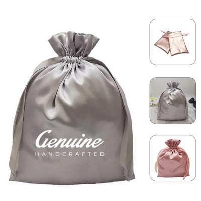 Pu Gift Jewelry Drawstring Bag