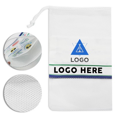 Polyester Mesh Drawstring Bag
