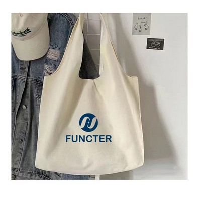 Sleeveless Canvas Tote