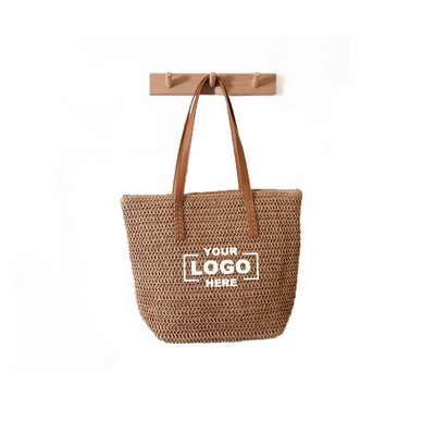 Woven Shoulder Bag