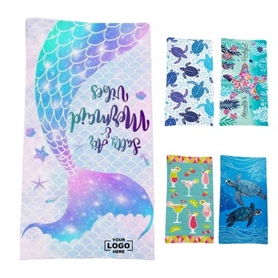 Beach Towel Microfiber Bath Towel Shawl(Free Shipping)