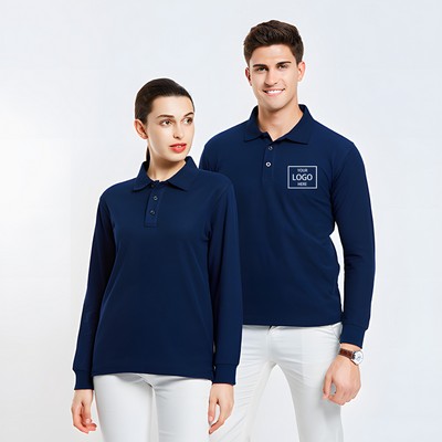 Long-sleeved Polo Shirt