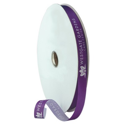 100 Yard Custom Printed Multicolor Ribbon Roll (5/8" Wide)