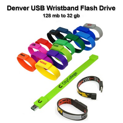 Denver USB Wristband - 64 GB Memory No Extra Tariff