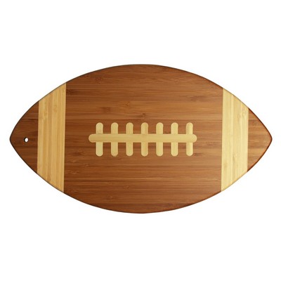 8.5" x 15" - Bamboo Football Cutting Boards Wood