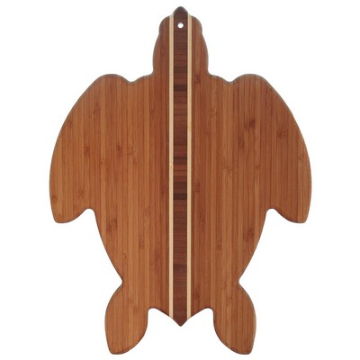 11" x 14.625" - Bamboo Turtle Cutting Boards Wood