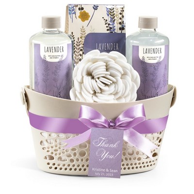 Lavender Spa Gift Basket