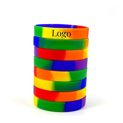 Colored Silicone Wristband