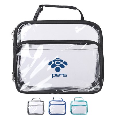 Transparent Lunar Lunch Bags