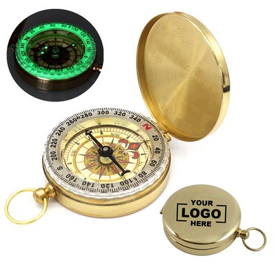 High - Quality Metal Luminous Compass: Your Trusty Guide for Outdoor Adventures(Free Shipping)