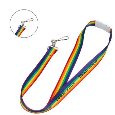 Rainbow Pride Lanyard