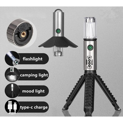 Portable LED Camping Flashlight for Outdoor Emergency