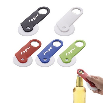 Pizza Roller Cutter With Bottle Opener
