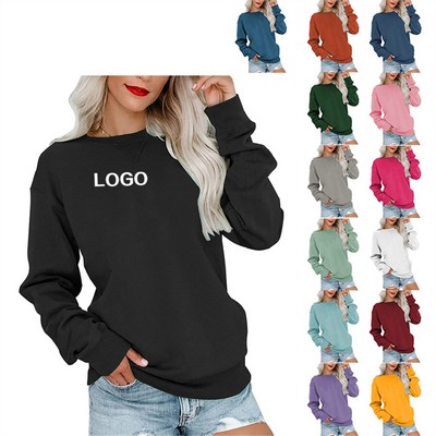 Casual Long Sleeve Sweatshirt for Women