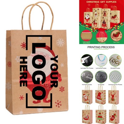 Natural-Themed Festive Handle Shopper