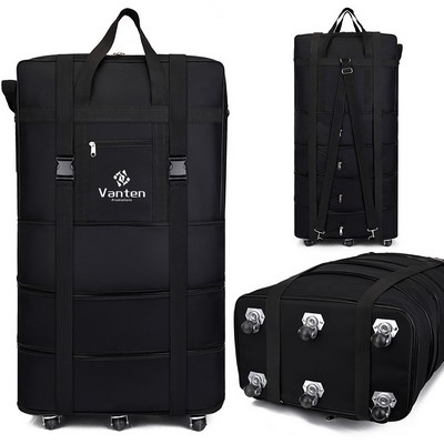 Expandable Travel Duffel Bag with Wheels