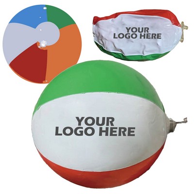 6" Multi-Colored Beach Ball