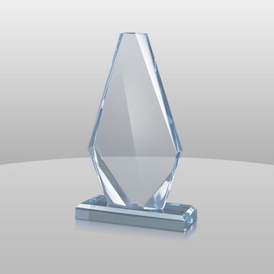 Blue Pinnacle Award I (10 1/4"x5"x2")
