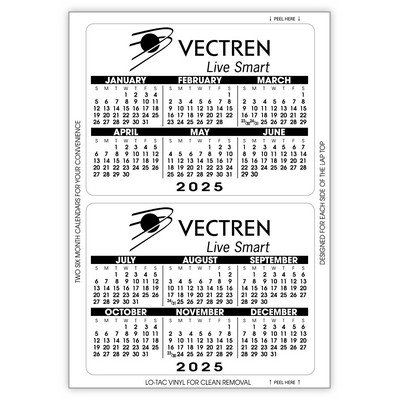 Kwik-Stik Year-at-a-Glance Full-Color Laptop Calendar