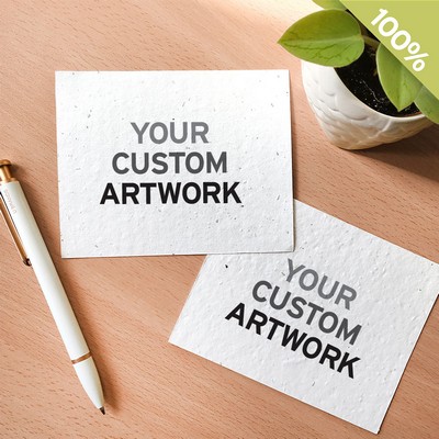2-Sided Small Seed Paper Panel Card