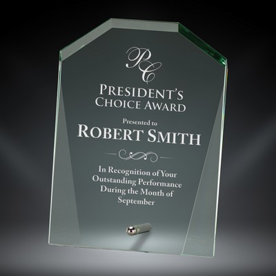 Diamond Glass Award, 5 1/2"H