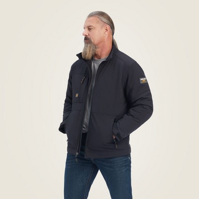 Ariat® Men's Black Rebar® DriTEK™ DuraStretch™ Insulated Jacket