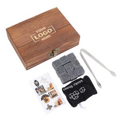 Whiskey Stone Set Gift Box.
